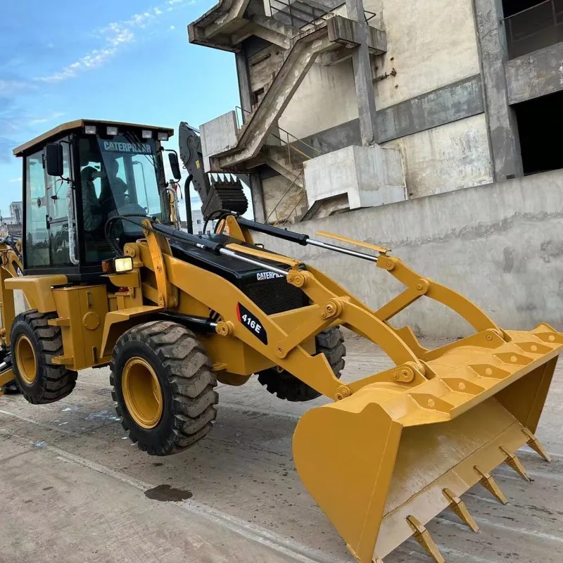 Cargador retroexcavador CAT 416E usado