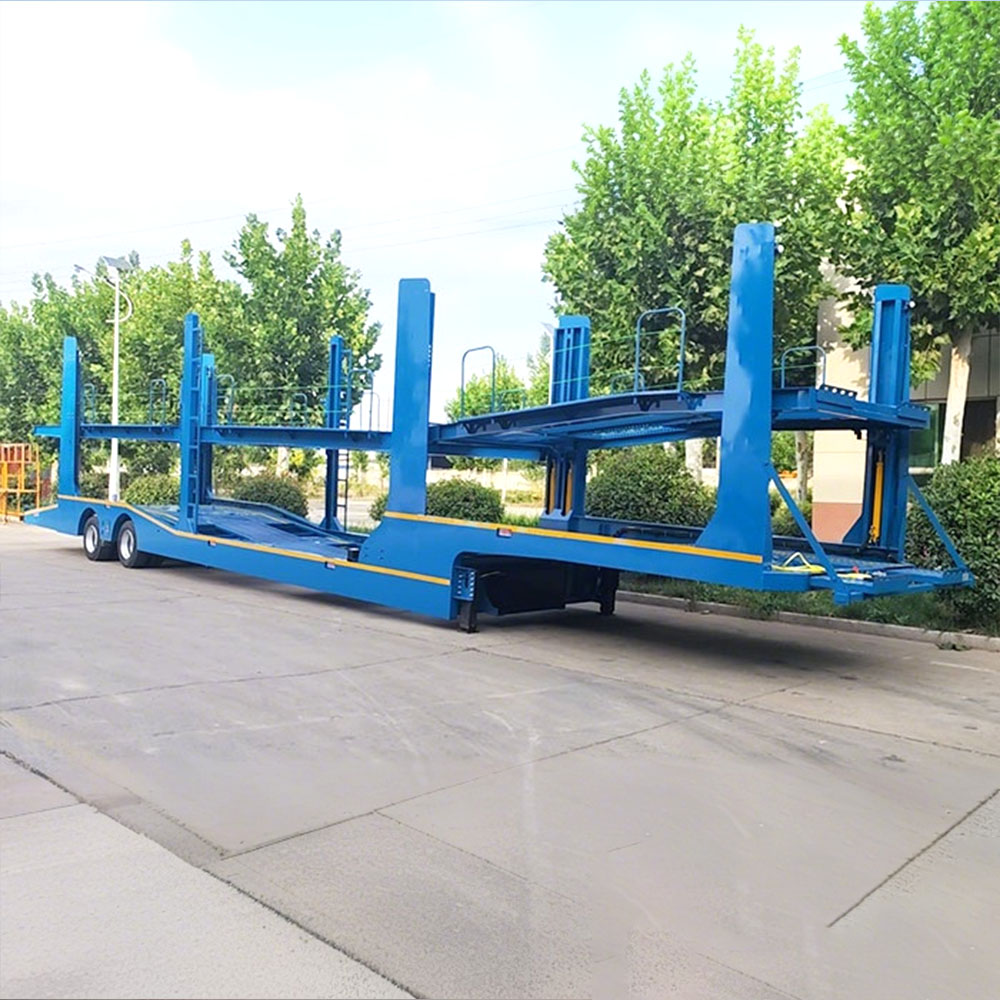 Remolque transportador de coches de 2 ejes