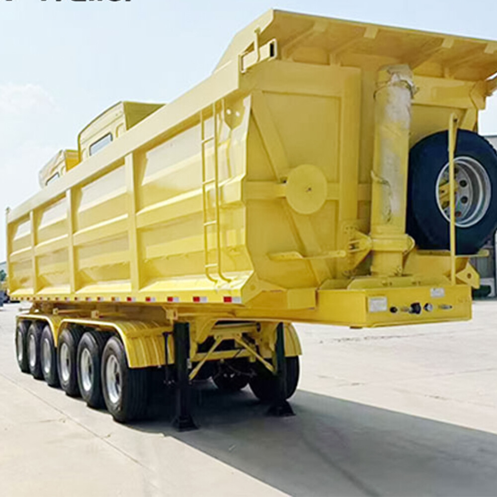 Semi Remolque Volquete Tipo U de 6 Ejes