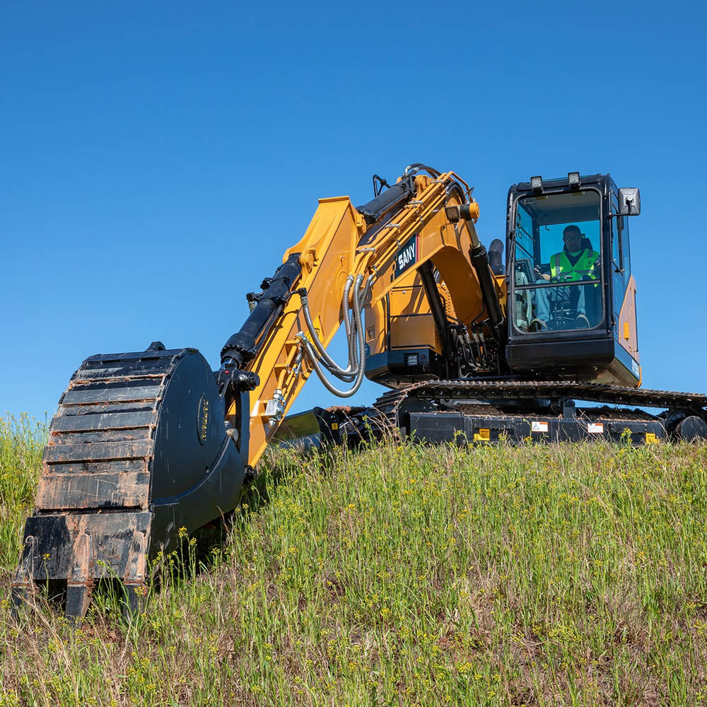 Excavadora Sany Sy155U completamente nueva