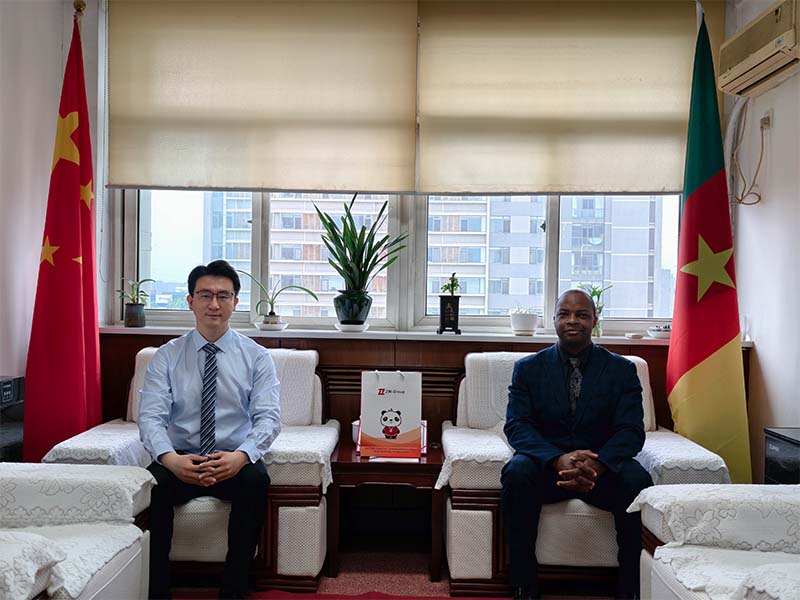 Exportação de Semi-Reboque para Camarões: Visita Estratégica do Grupo ZW