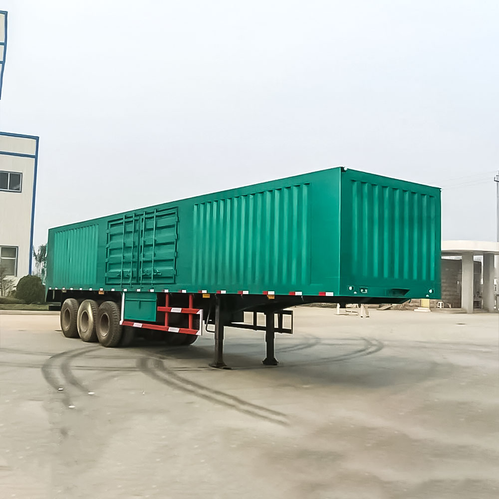 مقطورة شبه صندوقية 40 قدم و53 قدم