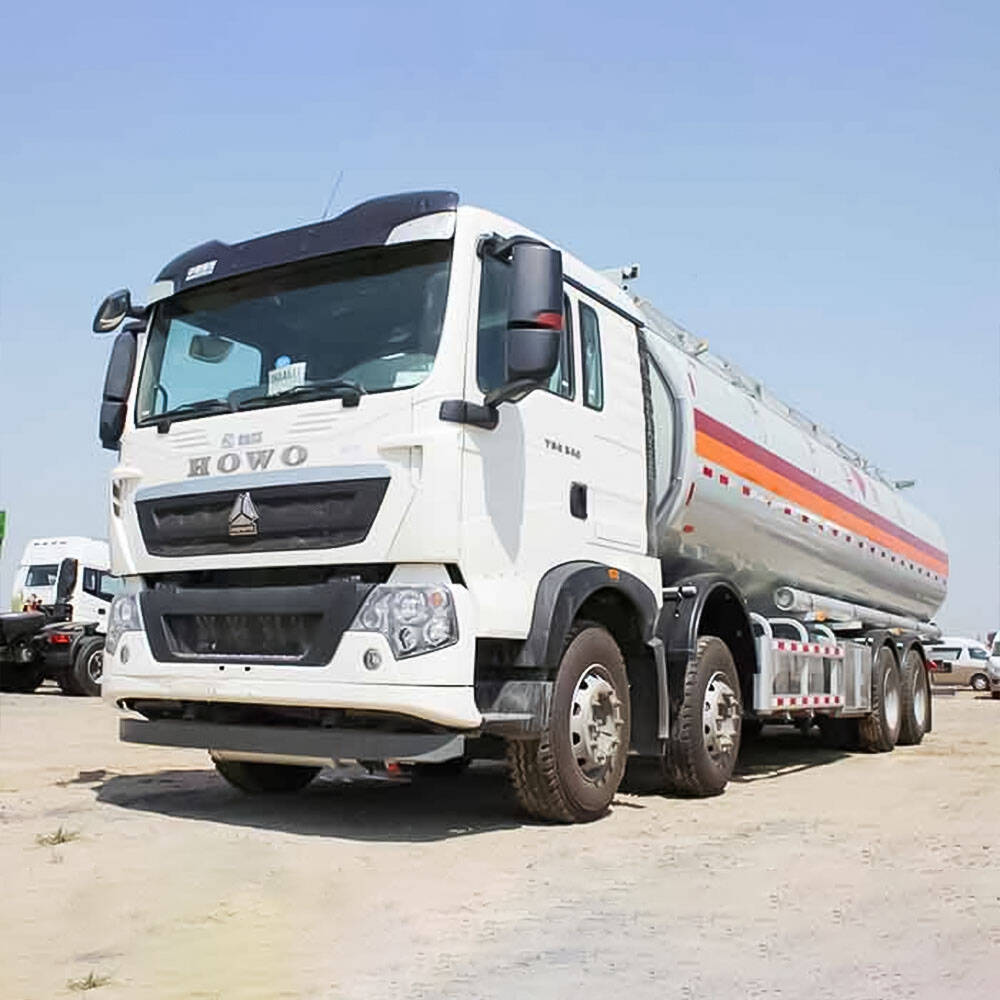 شاحنات صهريج نفط هوو ذات 12 عجلة