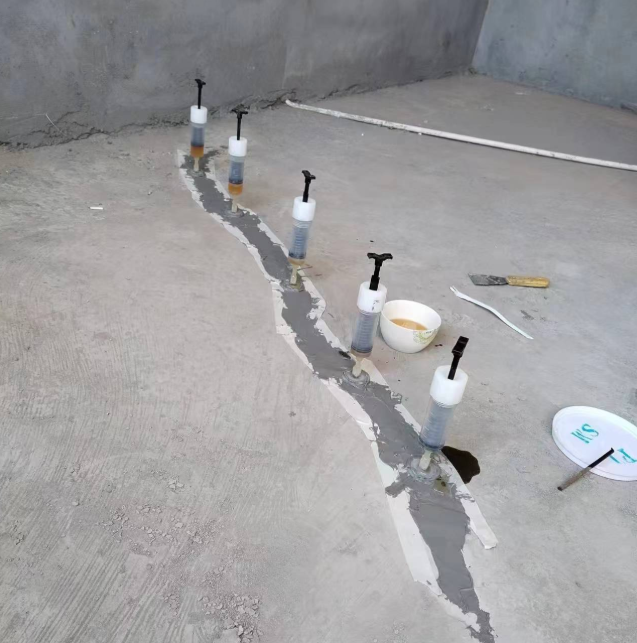 别墅裂缝环氧树脂裂缝胶应用