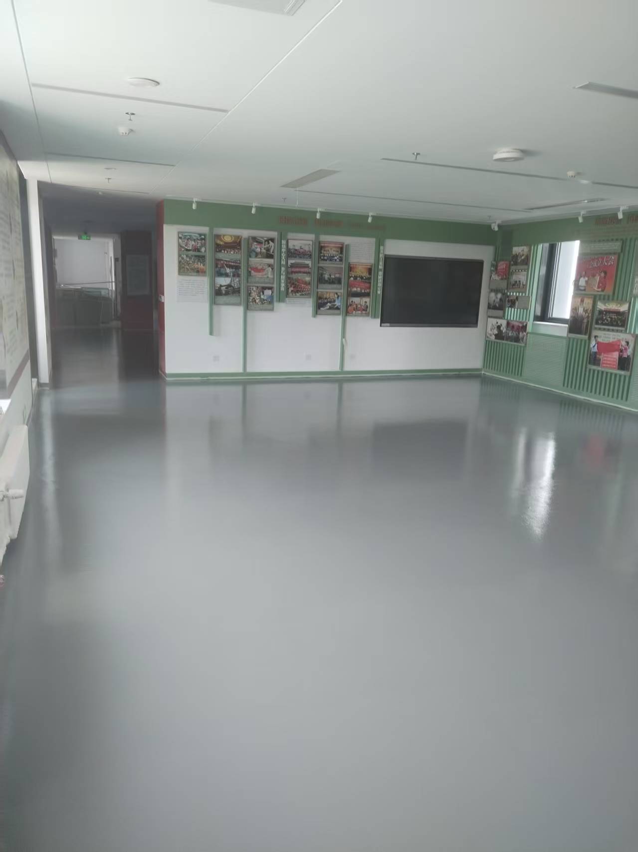 北京市工会干部学院水性环氧地坪工程