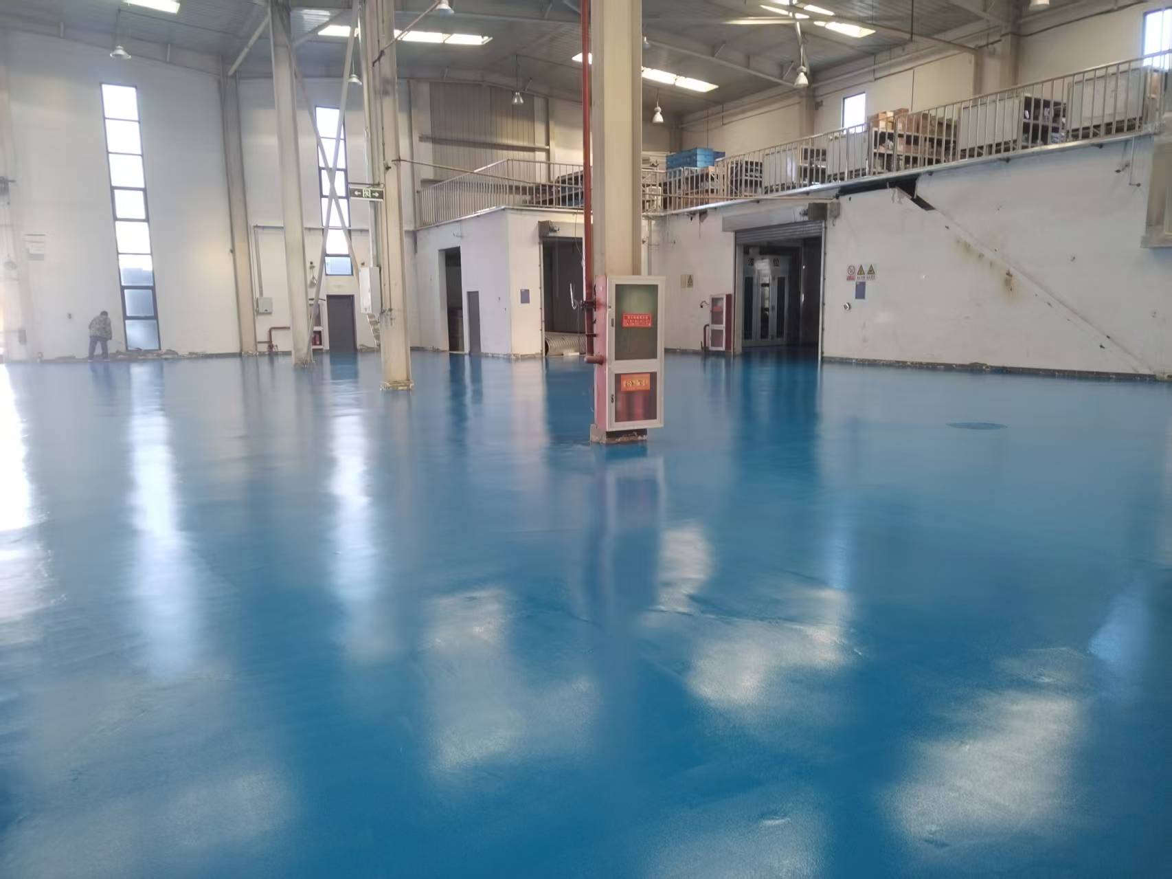 北京昌平汽车园车间聚氨酯超耐磨地坪
