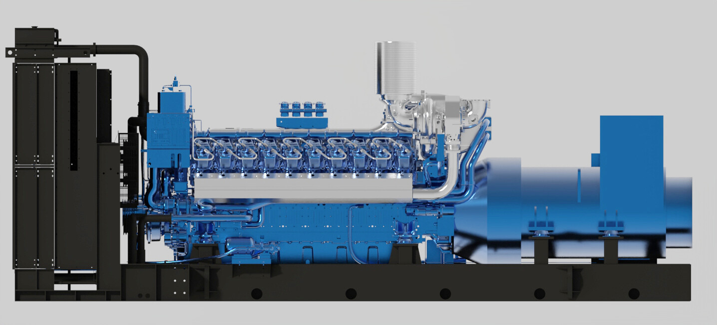 XDE520 diesel generator set-1