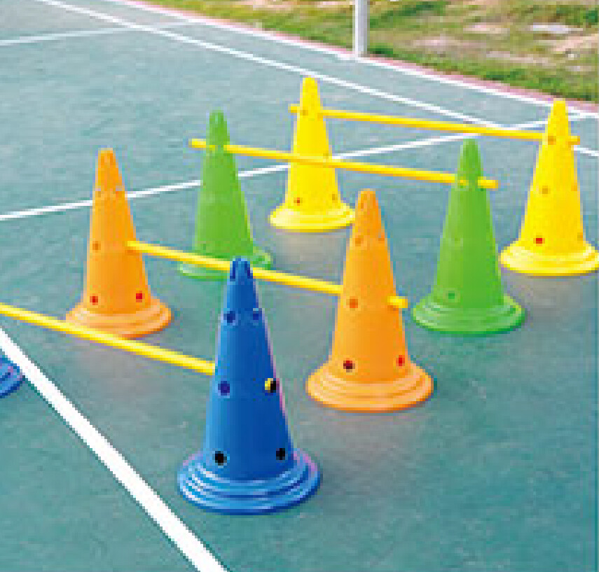 JL-B-016 50厘米圆底带孔标志桶