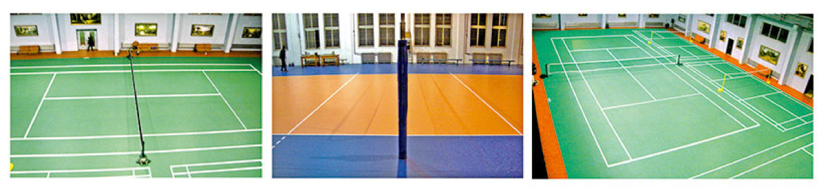 PVC运动地板系列1