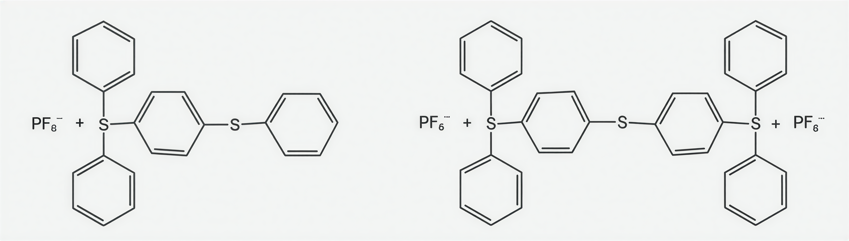 芳硫基六氟化磷混合物
