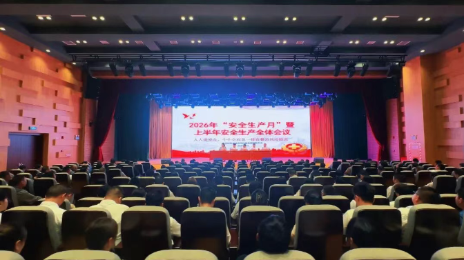 伍家城投召开2026年安全生产月暨上半年安全生产工作会议
