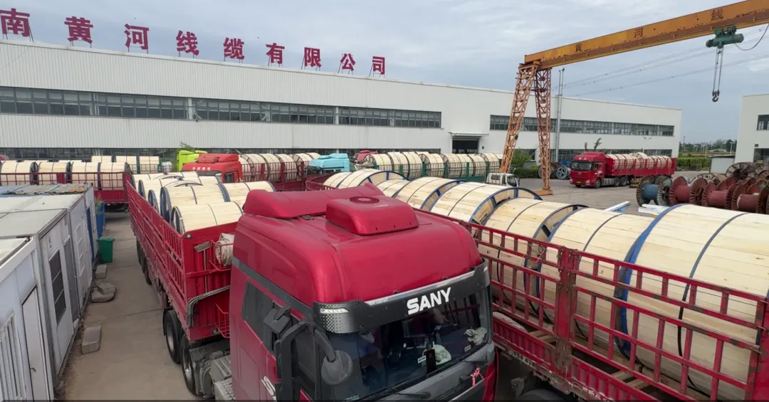 忙生产 、赶订单——黄河线缆又一批外贸出口订单顺利交付