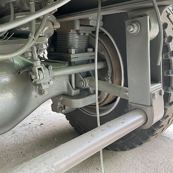 豪沃绿色自卸详情7