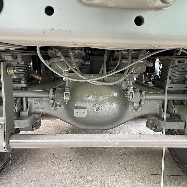 豪沃绿色自卸详情8