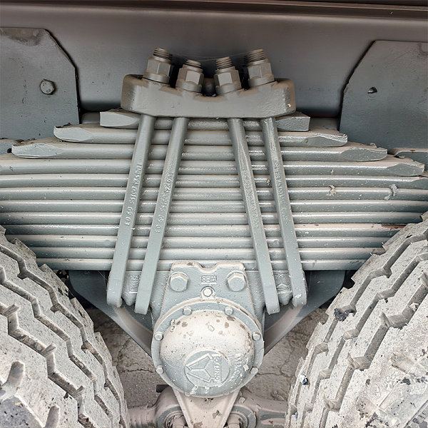 豪沃8x4自卸橙色详情4