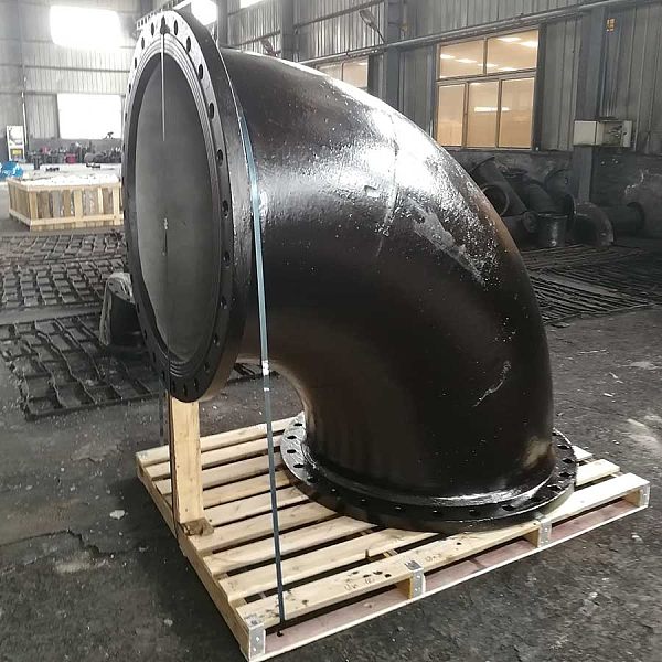 Двойной разъемный гнутый трубой