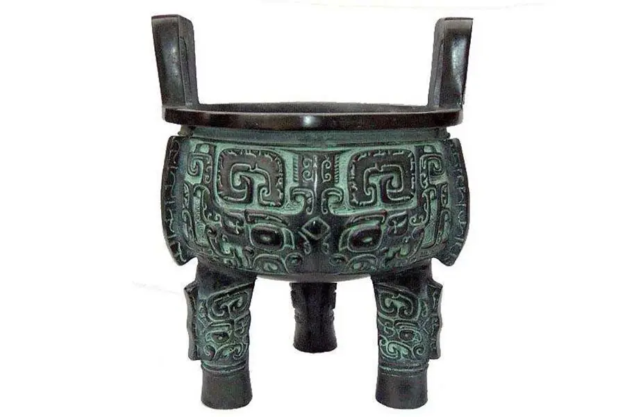 Отливка из бронзы из древнего Китая Отливка из бронзы из древнего Китая