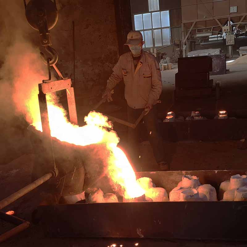 Заливка в процессе литья Заливка в процессе литья