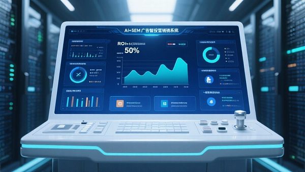 نظام ذكاء اصطناعي + SEM للإعلانات والتسويق الذكي، يحسن عائد الاستثمار بنسبة 50%!