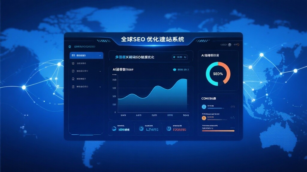 نظام بناء موقع الويب الأمثل لتحسين محركات البحث العالمي: بدء رحلة العولمة بنقرة واحدة