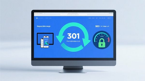 بناء موقع ويب استجابة للتجارة الخارجية + إعداد إعادة توجيه 301، كيف يمكن ربط SEO؟