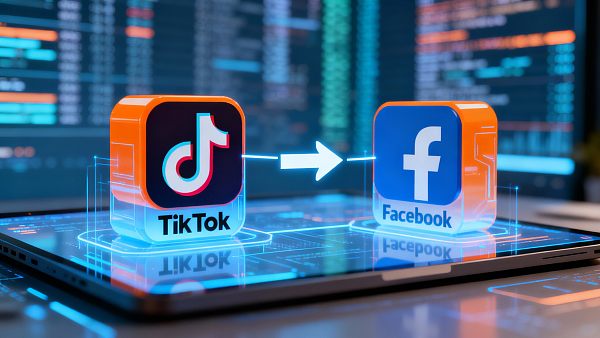 مجموعة إعلانات TikTok + Facebook لتحقيق حلقة نمو متكاملة للموقع المستقل