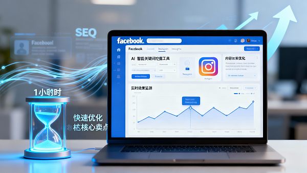 خدمة تحسين محركات البحث الآلية لوسائل التواصل الاجتماعي عبر الإنترنت: إكمال تحسين محتوى Facebook/Instagram في ساعة واحدة