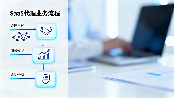 كيف تبدأ بتكلفة صفرية كوكيل SaaS؟ ثلاث خطوات: القنوات، العمولة والعقد