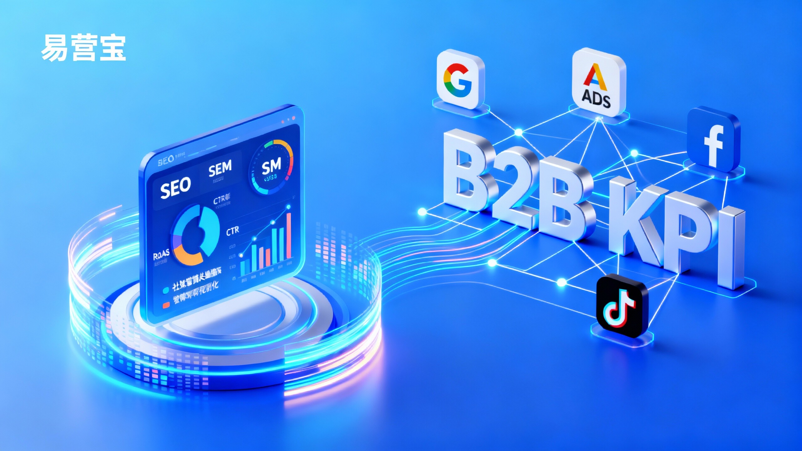 دليل مؤشرات الأداء الرئيسية لإعلانات B2B لعام 2025: عائد الاستثمار وتتبع التحويلات للتسويق المتكامل لـ SEO+SEM والتسويق عبر وسائل التواصل الاجتماعي