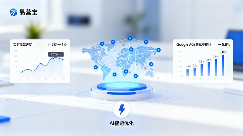 تحديث نظام بناء موقع EasyYun SAAS: تحسين تحميل الصفحة وتحويل صفحة الهبوط في Google Ads