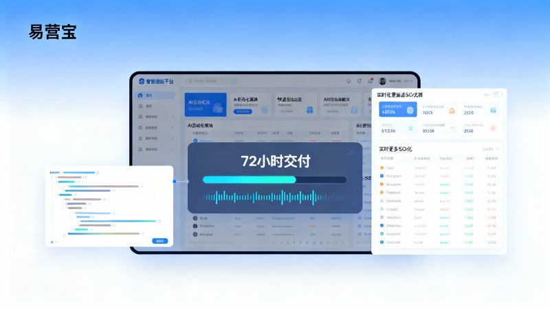تحليل وظائف Yingbao: كيف يمكن تقصير دورات تسليم المواقع الإلكترونية من خلال وحدات الأتمتة؟