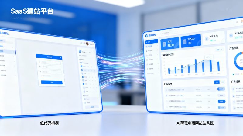 منصات إنشاء مواقع الويب SaaS مقابل حلول مواقع الويب AI للتجارة الإلكترونية عبر الحدود: أيهما أكثر ملاءمة لتوسع الشركات في الخارج؟