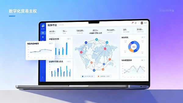 【易营宝B2B平台】：解构 AI 驱动的全链路外贸获客生态与数字化贸易主权