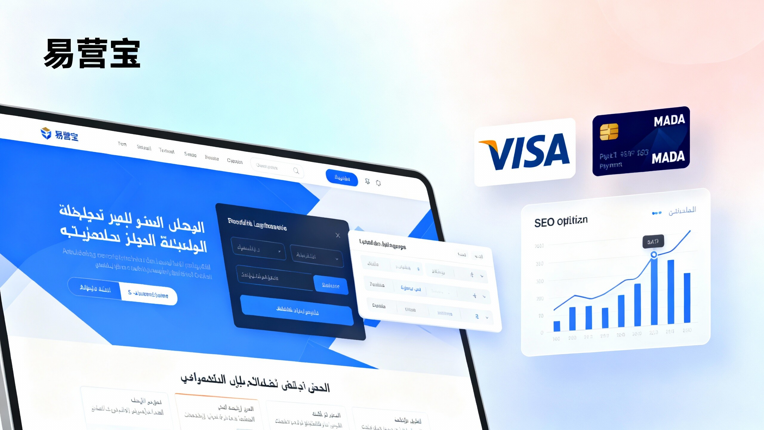 ما هي الوظائف المطلوبة في نظام بناء المواقع لسوق الشرق الأوسط؟ العناصر الرئيسية لتطابق اللغة المحلية وعادات الدفع