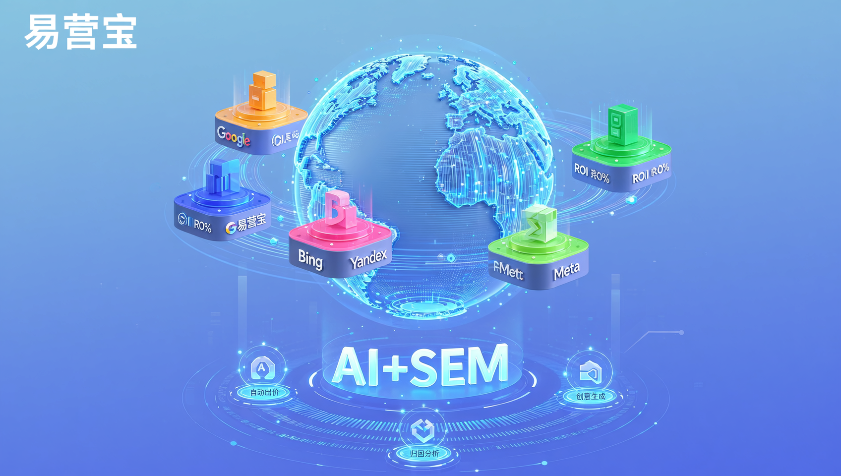 كيفية اختيار نظام إعلانات AI+SEM لعام 2024؟ مقارنة بين 5 منصات رئيسية من حيث ROI، قدرة الاستهداف المحلي واستقرار API