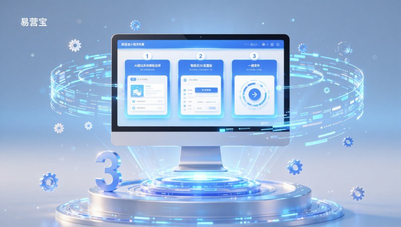هل إعداد برنامج WeChat المصغر صعب؟ نظام بناء موقع بالذكاء الاصطناعي + أدوات الخلفية، 3 خطوات لإنهاء النشر