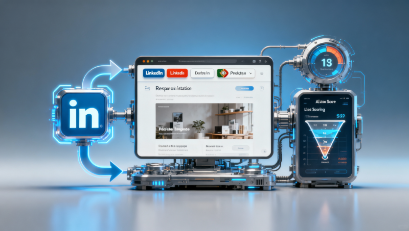 هل يمكن لأتمتة تسويق LinkedIn اجتياز حلقة اكتساب العملاء B2B بالكامل؟ دراسة حالة لموزع قطع غيار آلات ألماني: ارتفاع معدل التحويل بنسبة 41% في 3 أشهر