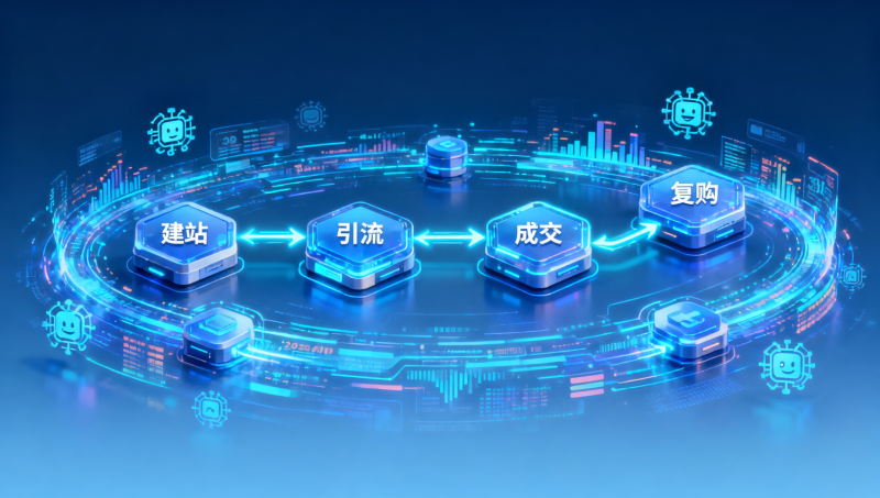 حلول التسويق الرقمي الشاملة: من تطوير المواقع الإلكترونية → توليد حركة المرور → التحويل → تكرار عمليات الشراء. نظام واحد يقلل تكاليف العمالة التشغيلية بنسبة 38٪｜رؤى صناعية