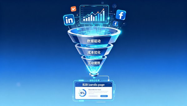 كيف يمكن لوسائل التواصل الاجتماعي تحسين التحويل؟ 3 طبقات من تحسين تسرب B2B لصفحات الهبوط + مسارات وسائل التواصل الاجتماعي