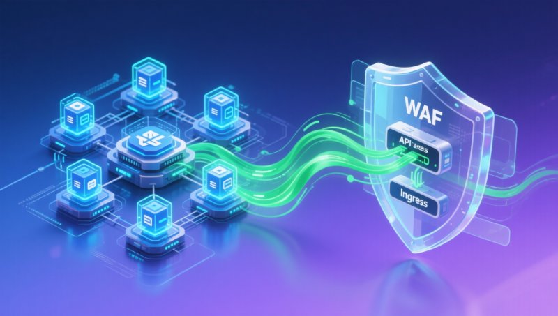 هل حل دفاع EasyYunbao DDoS متوافق مع البنية الأصلية للسحابة؟ شرح مفصل لآلية التزامن بين طريقة الوصول إلى مجموعة K8s واستراتيجية WAF