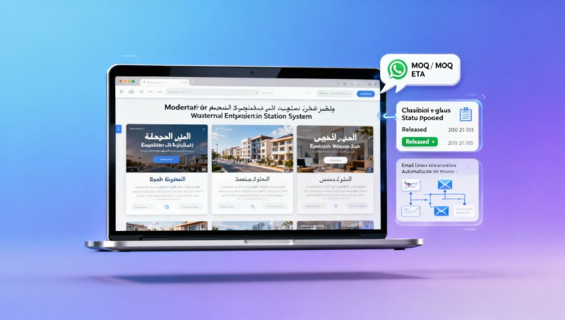 التزام موردي نظام تسويق التجارة الخارجية بـ'سلسلة كاملة' يشمل عدد حلقات؟ من تفعيل البريد الإلكتروني، الرد التلقائي على WhatsApp إلى التحقق من الهبوط لإشعار التخليص الجمركي