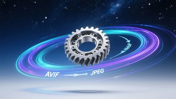 هل يدعم تحسين الصور في تقنيات تسريع المواقع التخفيض التلقائي المزدوج لصيغتي WebP+AVIF؟ اختبار أداء تحميل مكتبة صور التجارة الخارجية