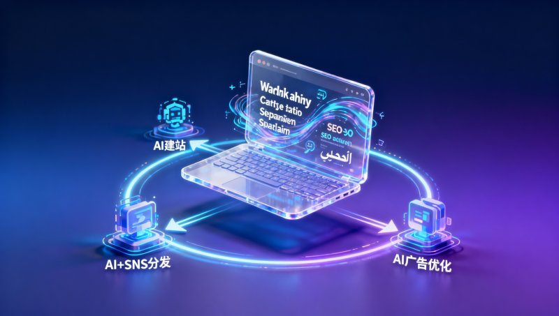 كيفية استخدام محرك تسويق YiYingBao AI؟ 3 خطوات لإتقان موقع ويب متعدد اللغات للتجارة الخارجية وتوزيع AI+SNS