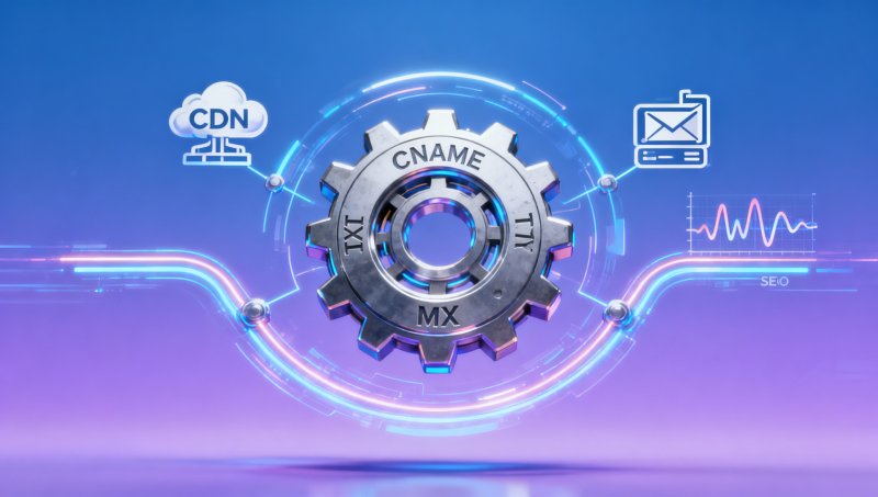 هل يدعم موفرو نظام بناء مواقع SaaS إدارة DNS لمجال الموقع المستقل؟ شرح صلاحيات التحكم الذاتي لقسم تكنولوجيا المعلومات في الشركة لسجلات CNAME وTXT وMX