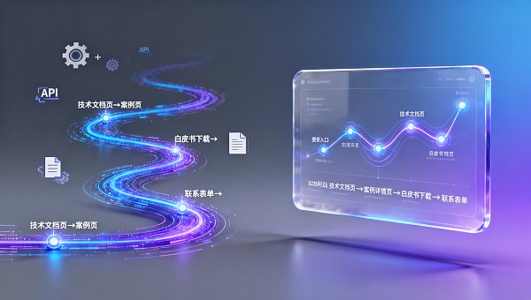 网站流量监控工具默认统计UV，但B2B企业更该盯紧‘有效访客路径’