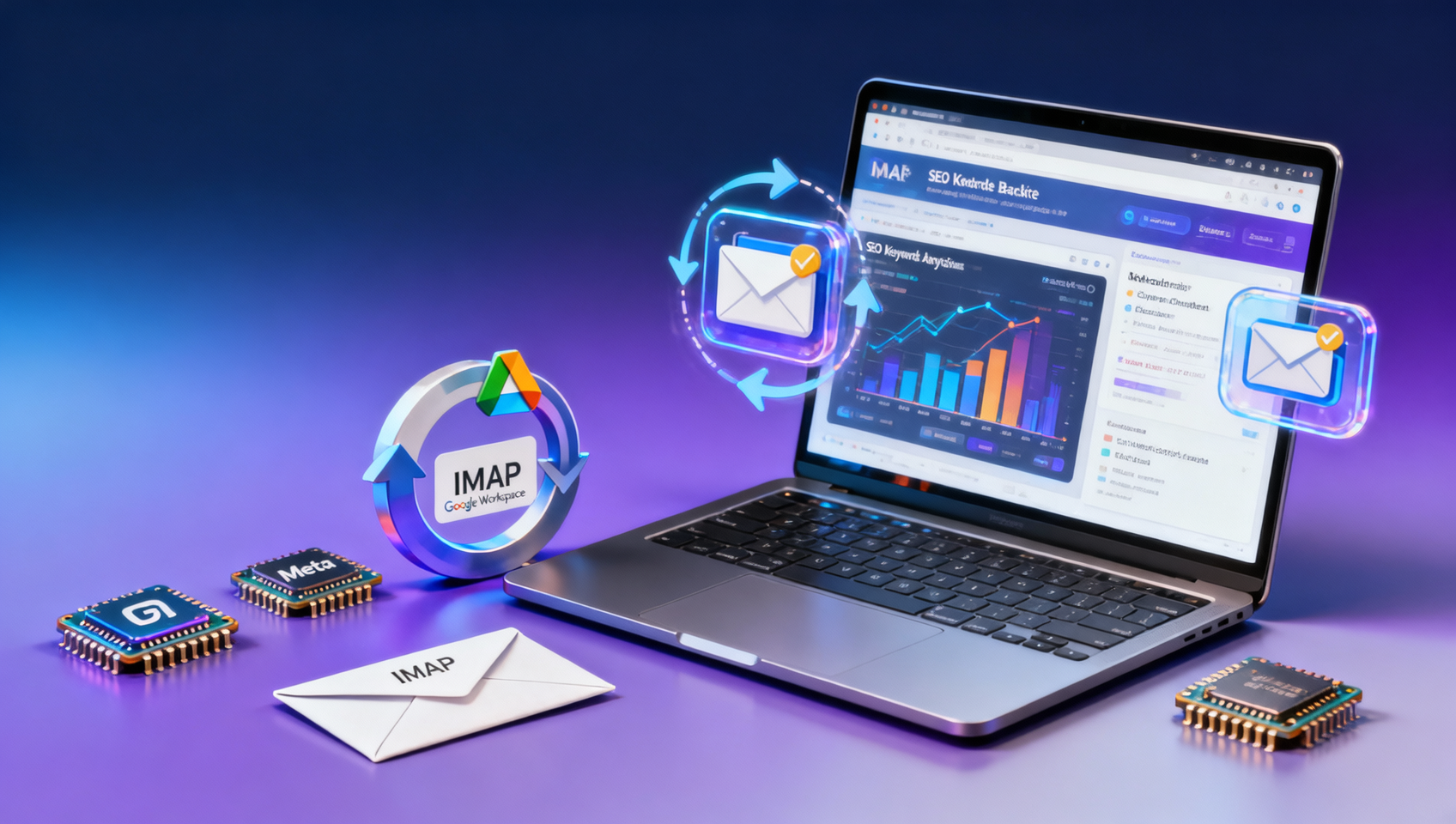 تسجيلات النطاقات غالبًا ما تأتي مع 'بريد إلكتروني مجاني'، لكن غياب دعم بروتوكول IMAP يؤدي إلى عدم استقرار استقبال وإرسال البريد للشركات