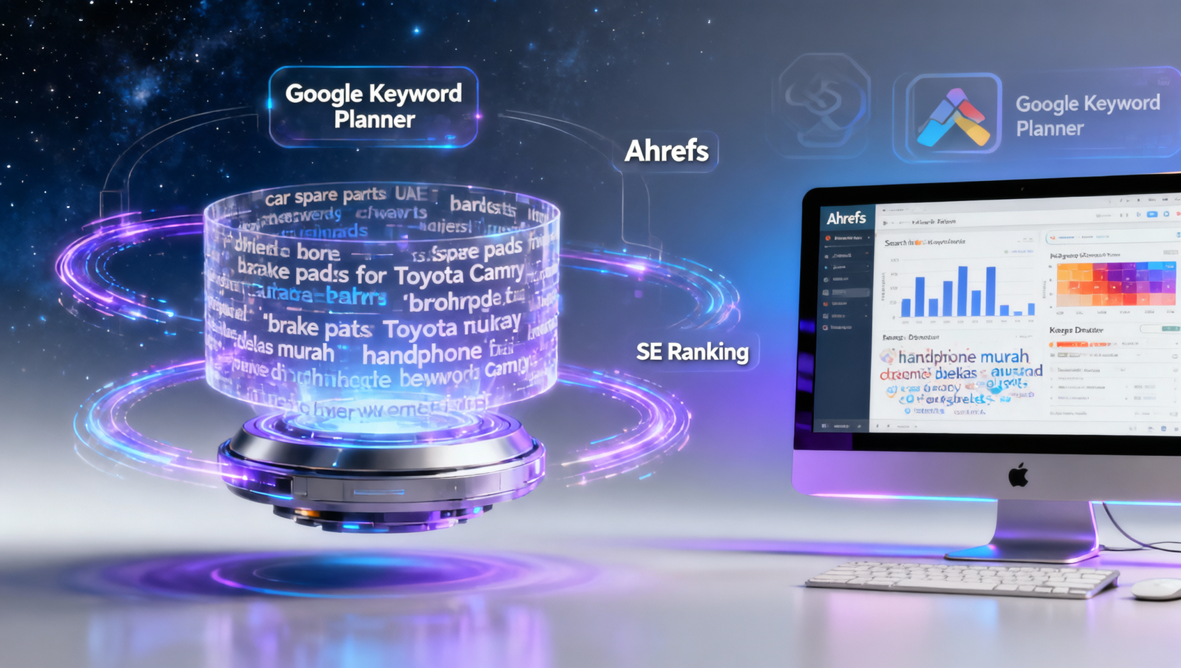 هل ما يتم تسليمه فعليًا في بند ‘بحث الكلمات المفتاحية’ المذكور في عرض أسعار خدمات تحسين Google SEO هو مؤشر Baidu أم حجم البحث الحقيقي من Ahrefs؟