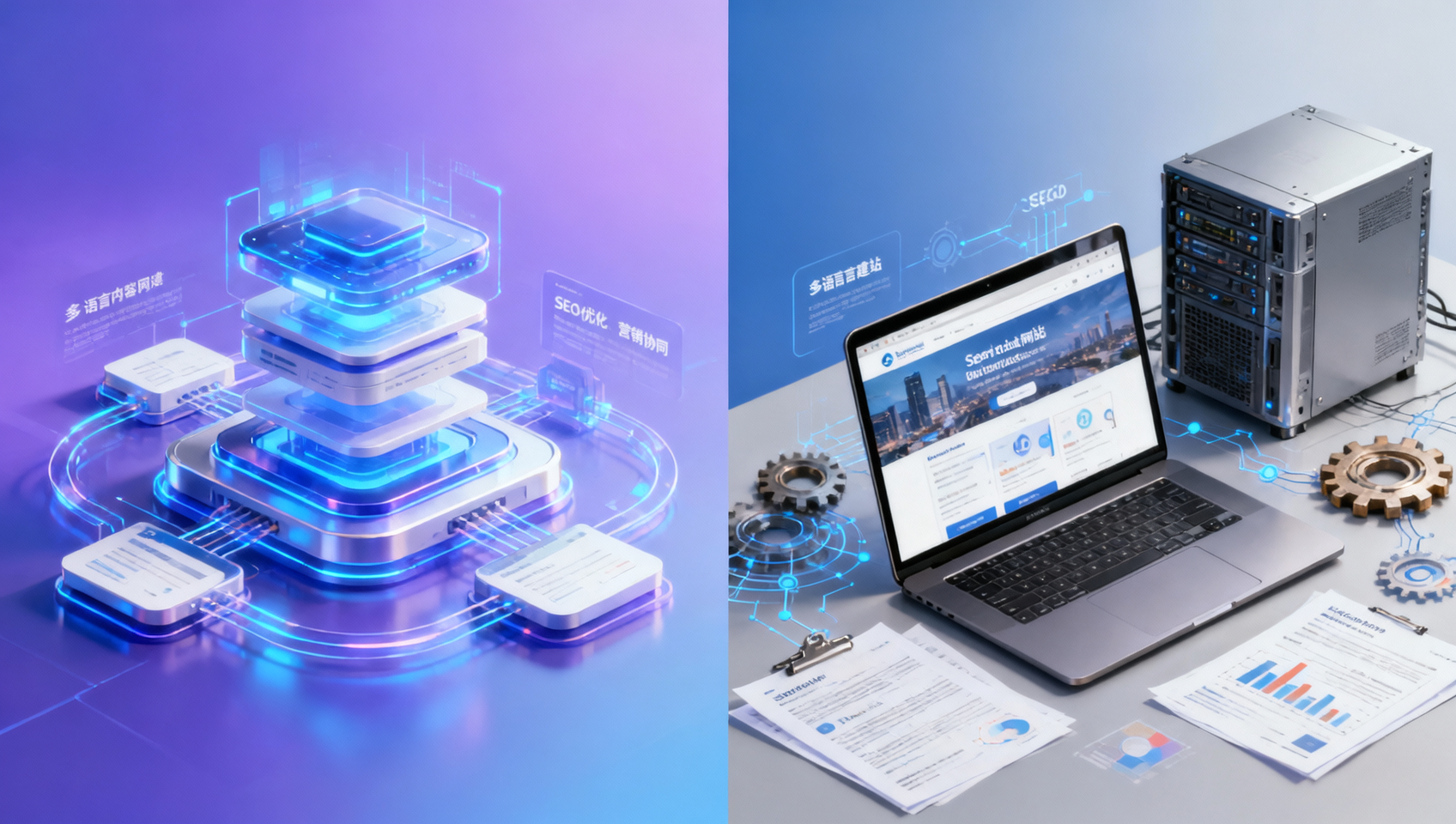 ما الفرق بين منصات إنشاء المواقع متعددة اللغات