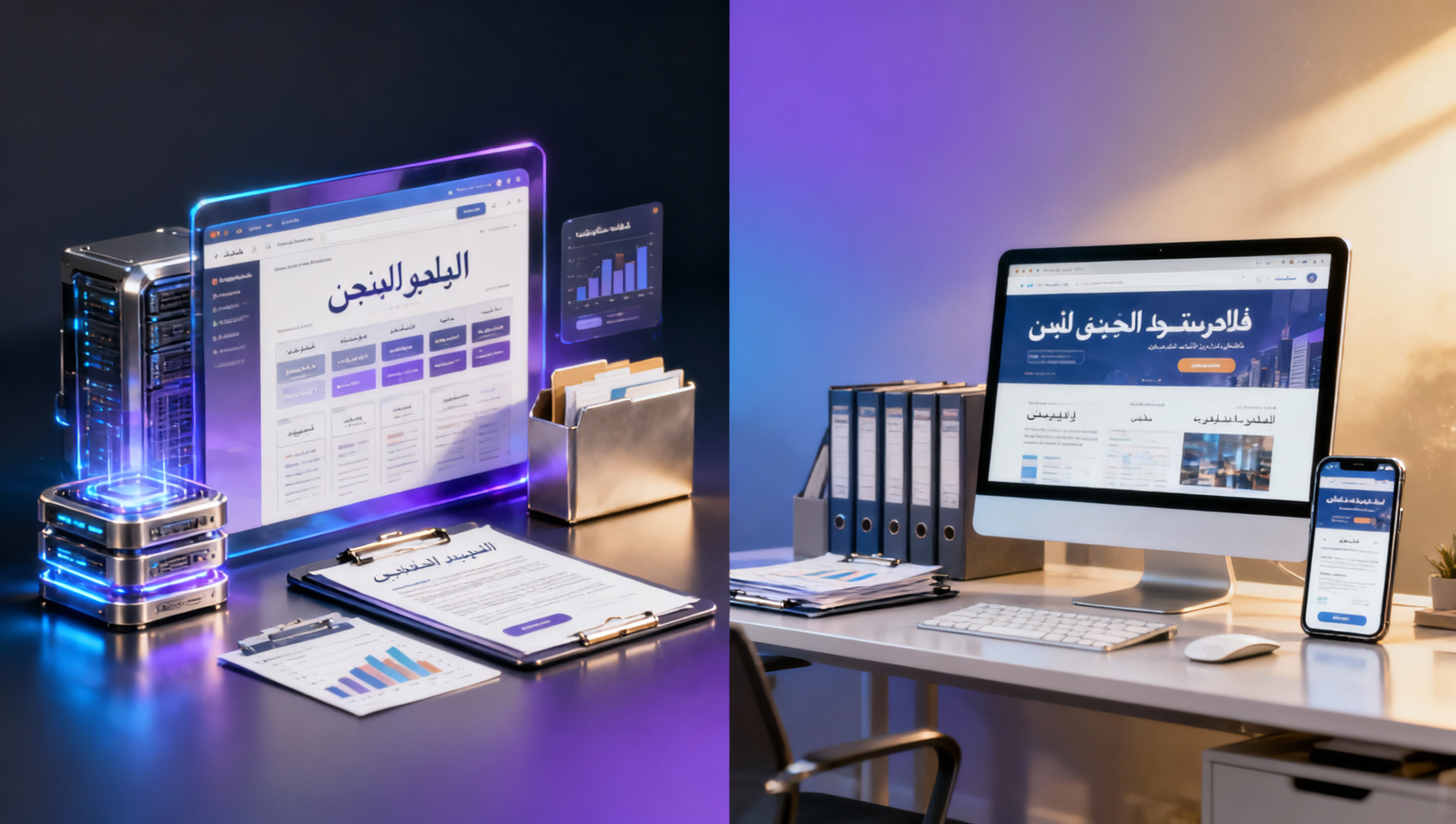 كيفية اختيار شركة إنشاء مواقع إلكترونية باللغة العربية