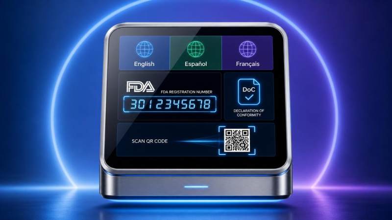 تدخل لوائح إدارة الغذاء والدواء الأمريكية (FDA) حيز التنفيذ في 5 مايو: يجب تضمين بوابة إلكترونية متعددة اللغات للتحقق من الامتثال في المواقع الرسمية للمواد الملامسة للأغذية
